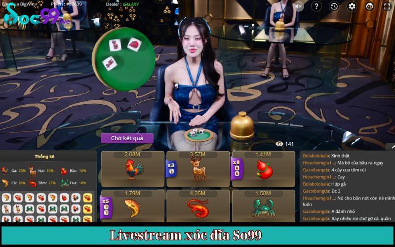 Livestream tài xỉu