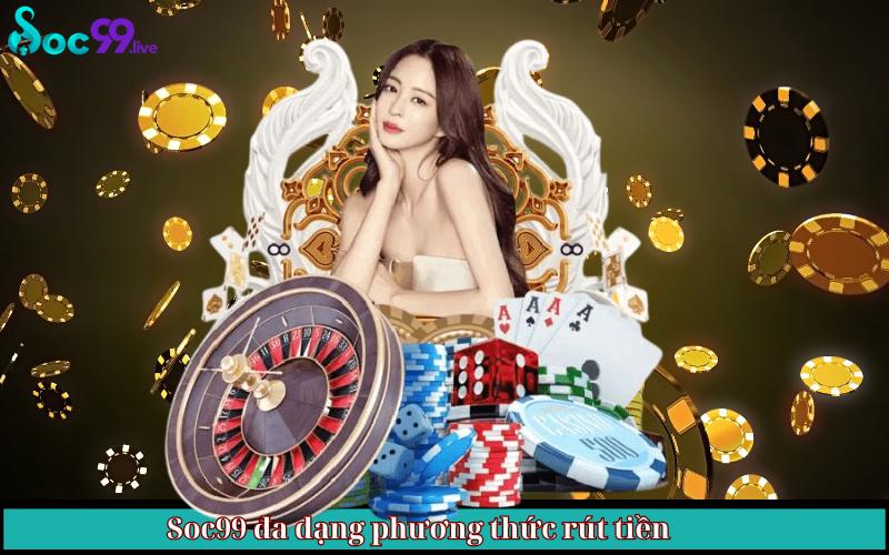 đa dạng phương thức rút tiền