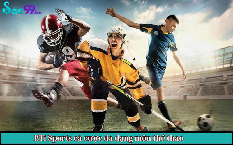 BTi Sports cá cược đa dạng môn thể thao 