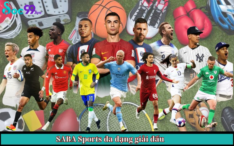 SABA Sports đa dạng giải đấu