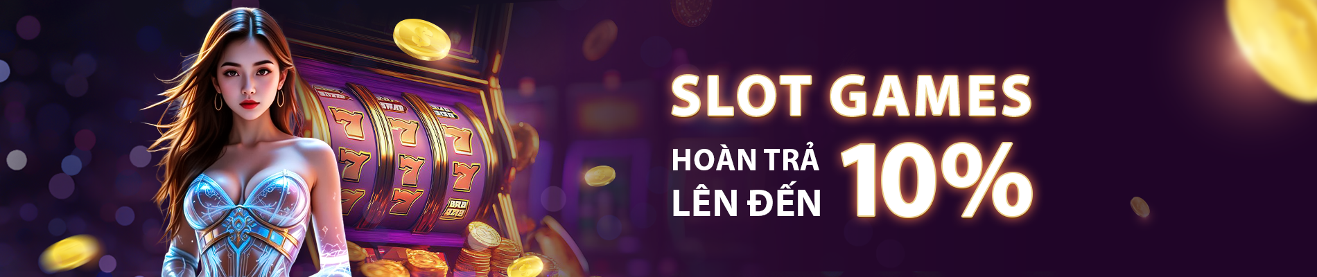 Banner hoàn trả 10% Slot Games tại Soc99